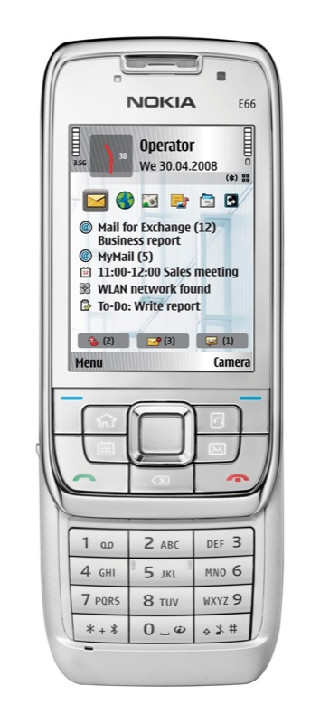 Illustration for article titled Nokia E71 and E66 Phones Stuffed with Two Cameras, Wi-Fi, GPS and More